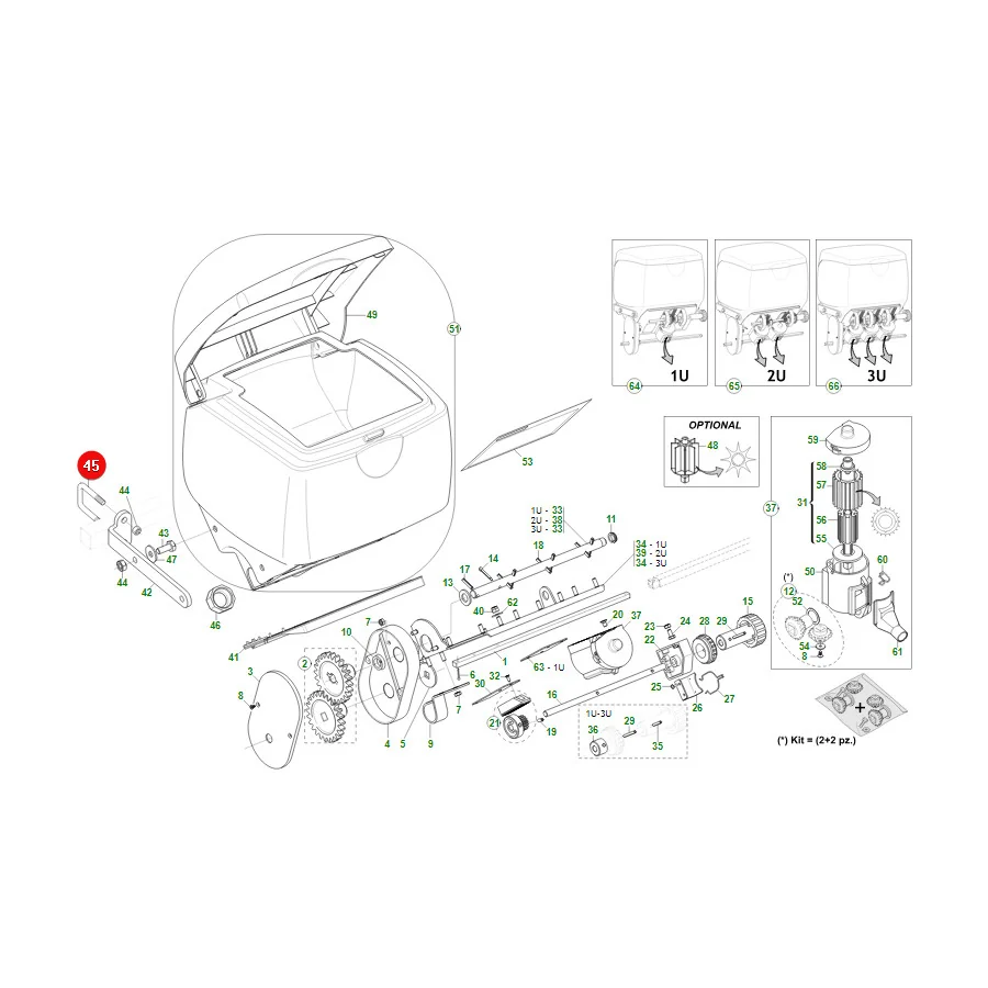 Maschio Gaspardo - F20110706R - Bügel
