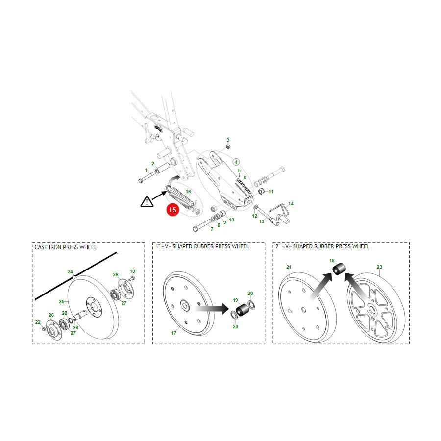 Maschio Gaspardo - G15226280R - Auslassverschluss