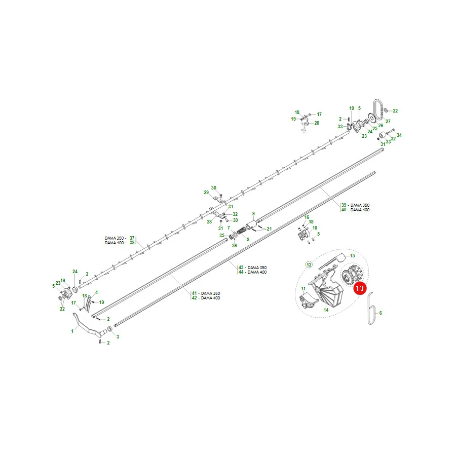Maschio Gaspardo - G16922610R - Särad