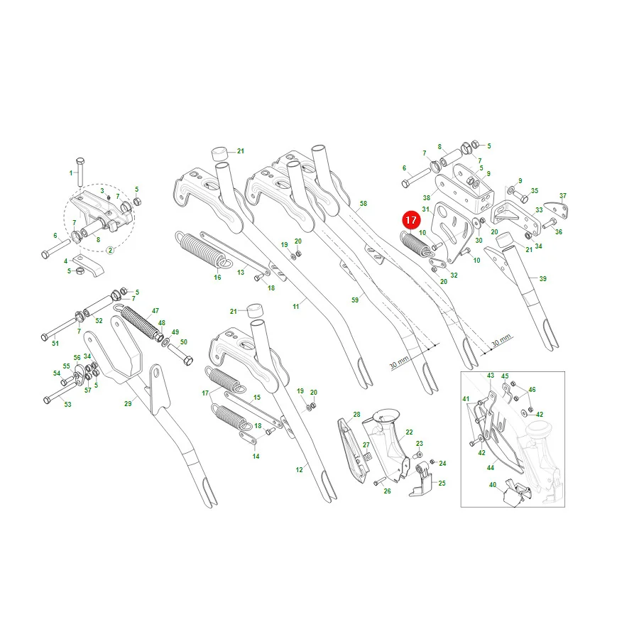 Maschio Gaspardo - G18904350R - Scharfeder
