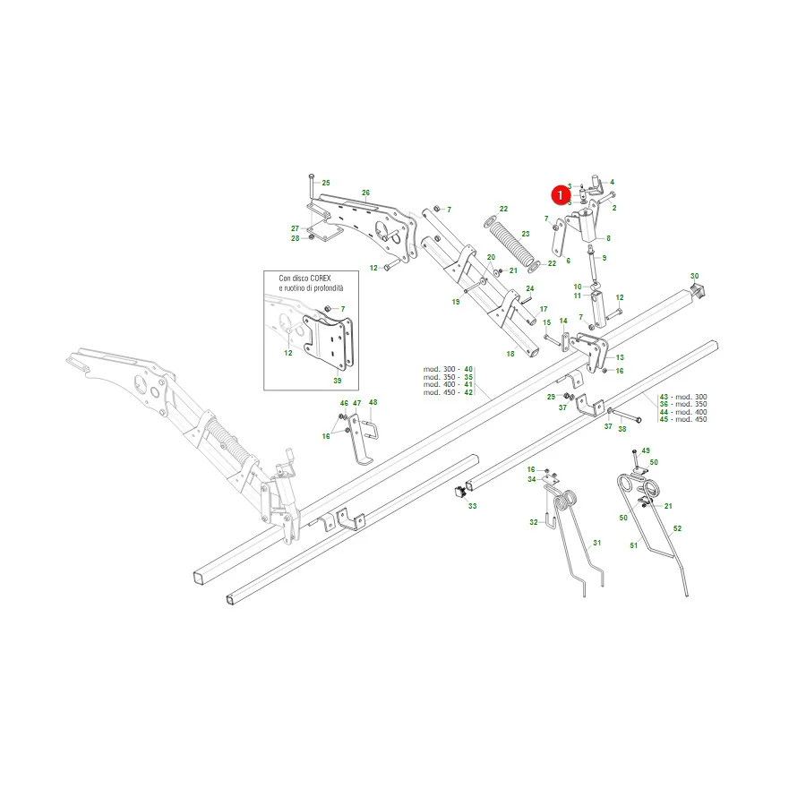 Maschio Gaspardo - G22270235R - Griff