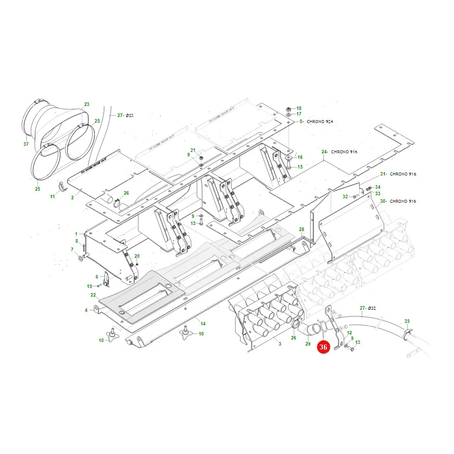 Maschio Gaspardo - G65336025R - Spezialfeder