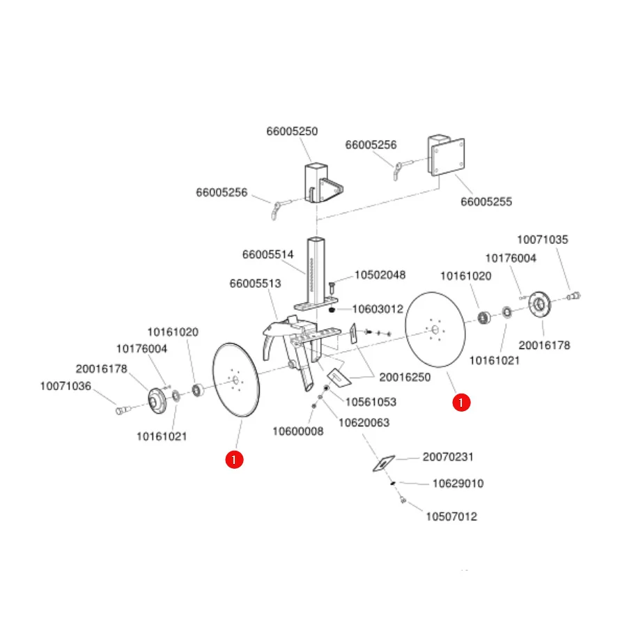 Monosem - MN10100078 - Düngersäscheibe