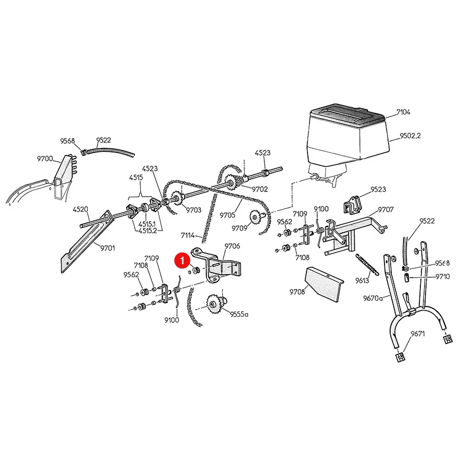 Monosem - MN10200006 - Spannrad