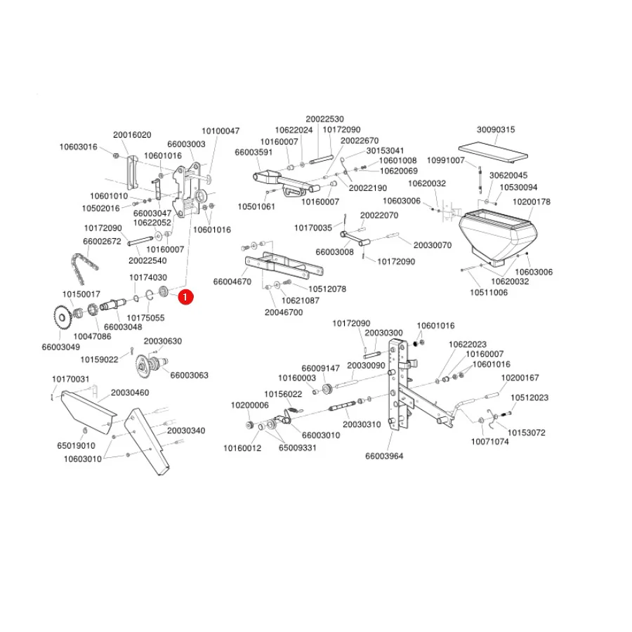 Monosem - MN11579 - Lager 6006 2RS