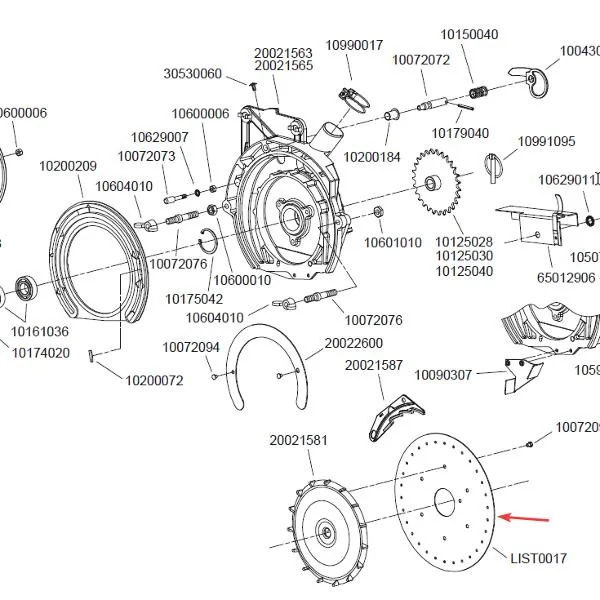 Monosem - MN22000790 - Maissäscheibe DN3050