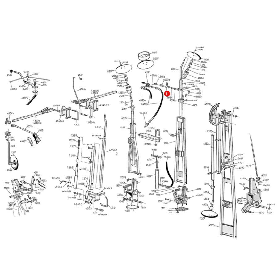 Monosem - MN4962 - Druckregler 10183022