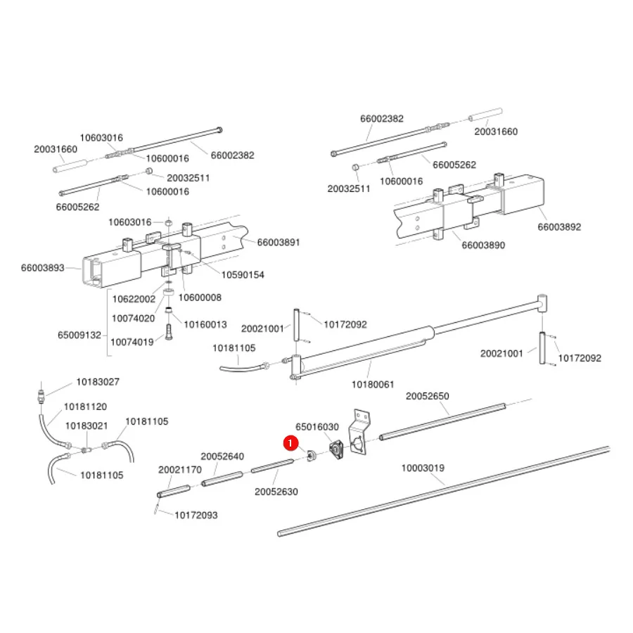 Monosem - MN65009163 - Sechskantwellenverriegelung