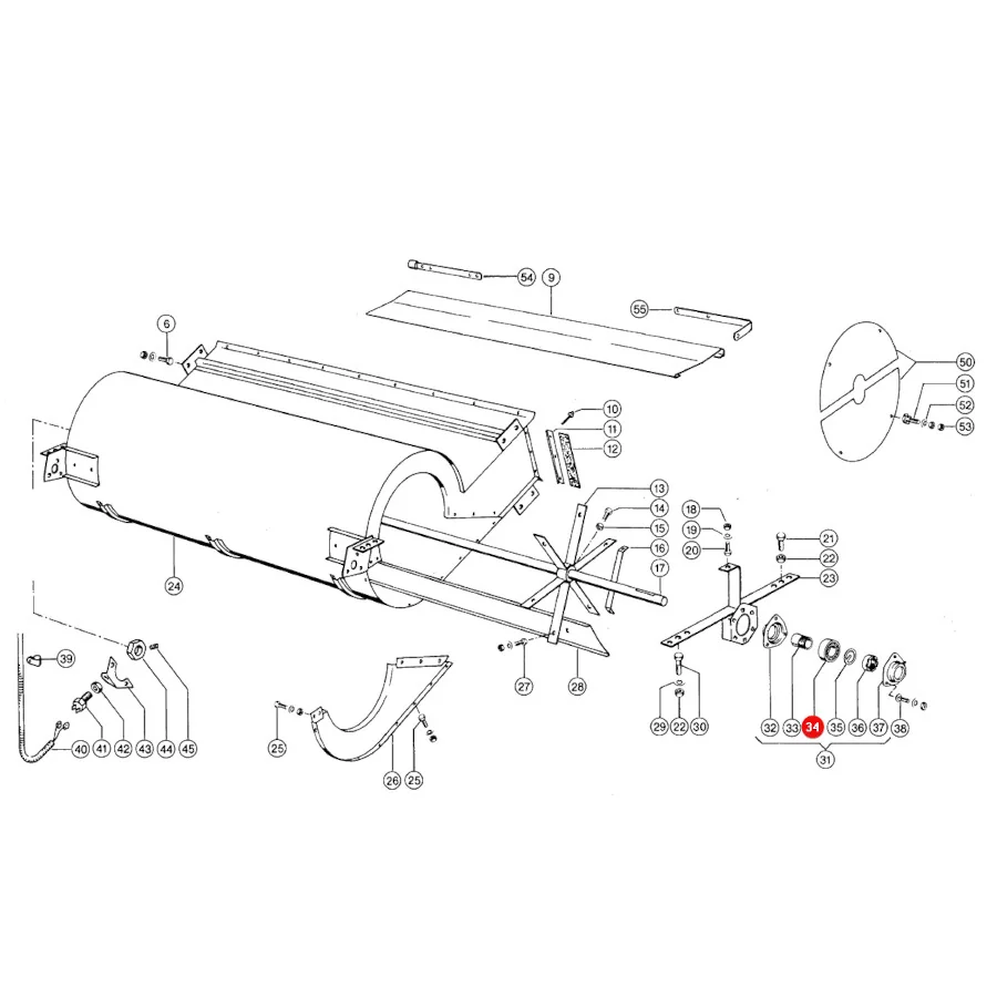 NTN - 1207K-C3-NTN/SNR - Claas Reinigungskugellager 1207K C3