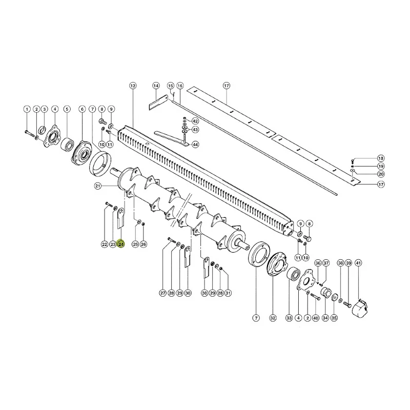 Radura - 065641.01 - Mais-Häckselmesser 5,5mm Claas