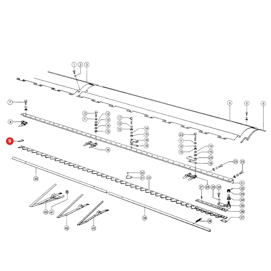 Rasspe - 611204.01 - Endmesser Claas