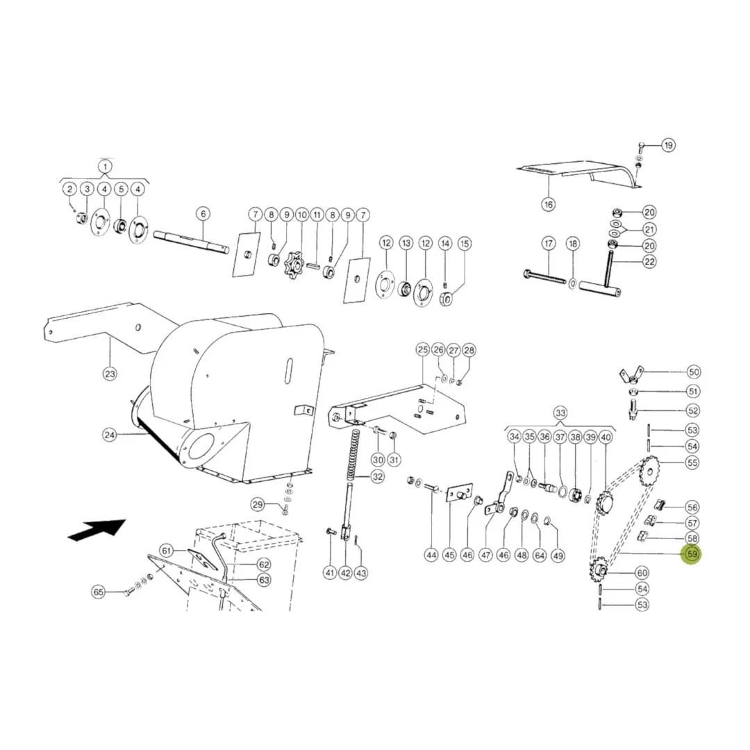 Rollon - 608716.41 - Claas Schlangenantriebskette