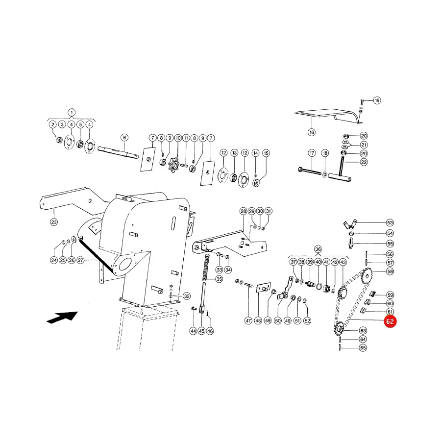 Rollon - 646128.41 - Schlangenkette Claas