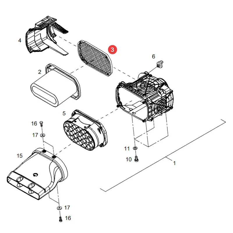 SF-Filter - SL82513 - Motorluftfilter-Sicherungselement