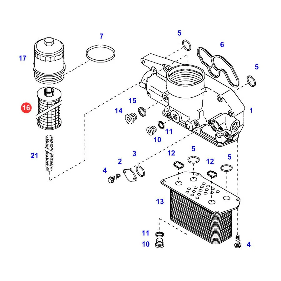 SF-Filter - SO5242/1 - Motorölfilter