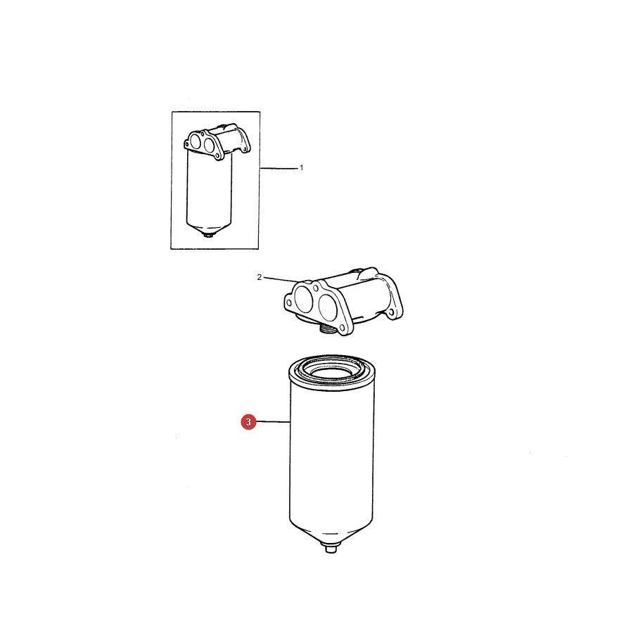 SF-Filter - SPH9386 - Hydraulikölfilter Massey Ferguson