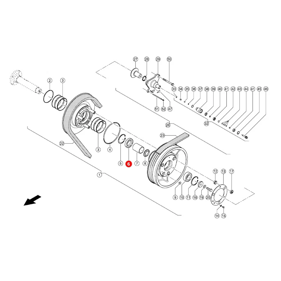 SKF - 60122RSC3SKF - Kugellager 6012 2RS C3 Claas 233280.0