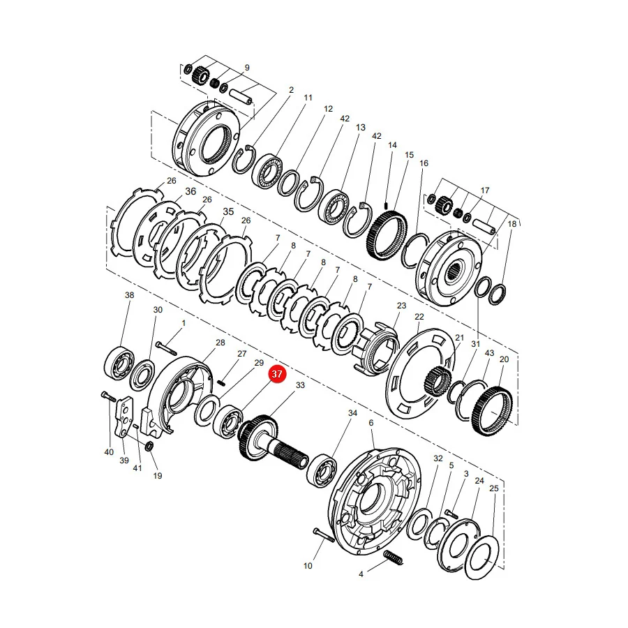 SNR - 30211-SNR - Kegelrollenlager Claas 234830.0