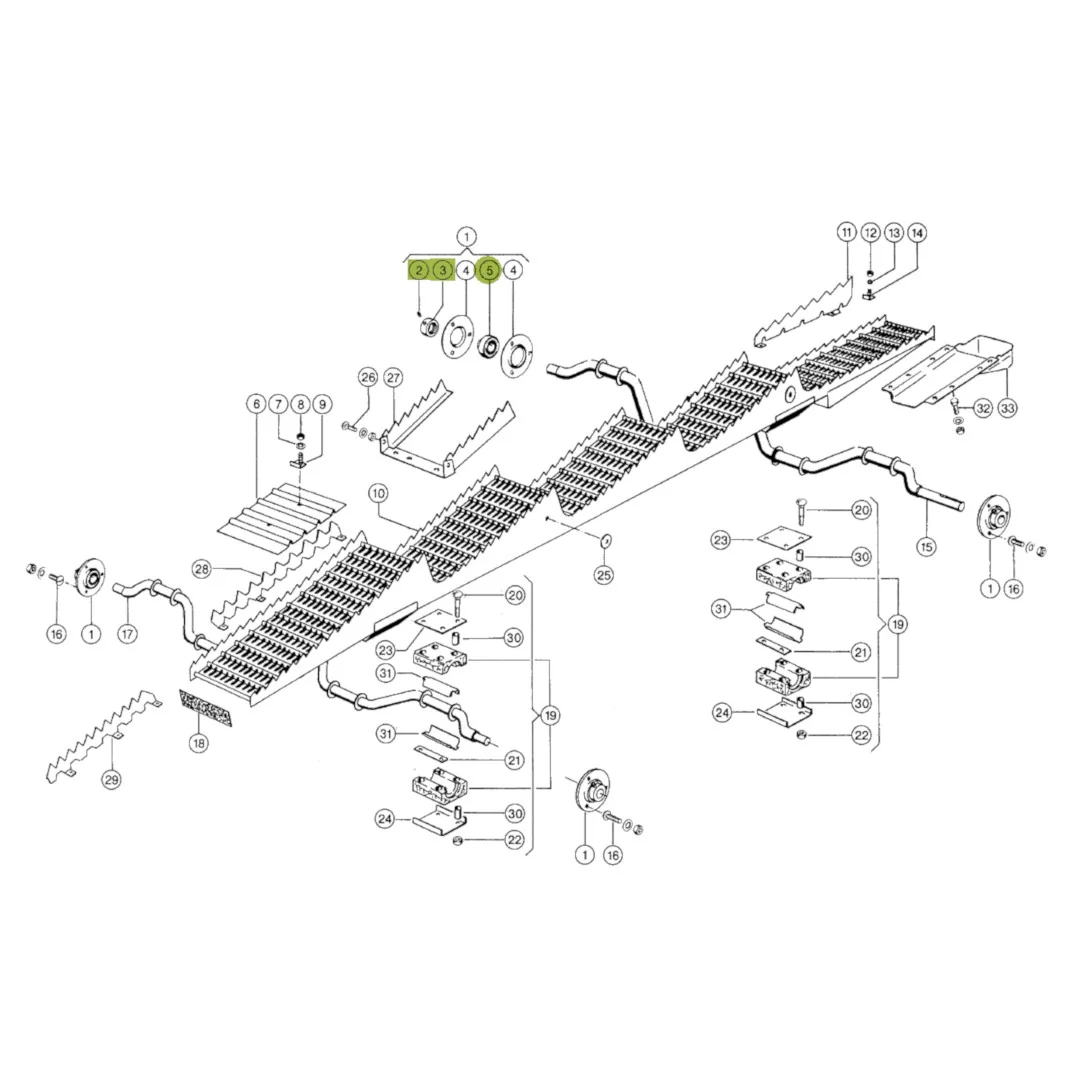 SNR - ES206-SNR - Claas Pendellager