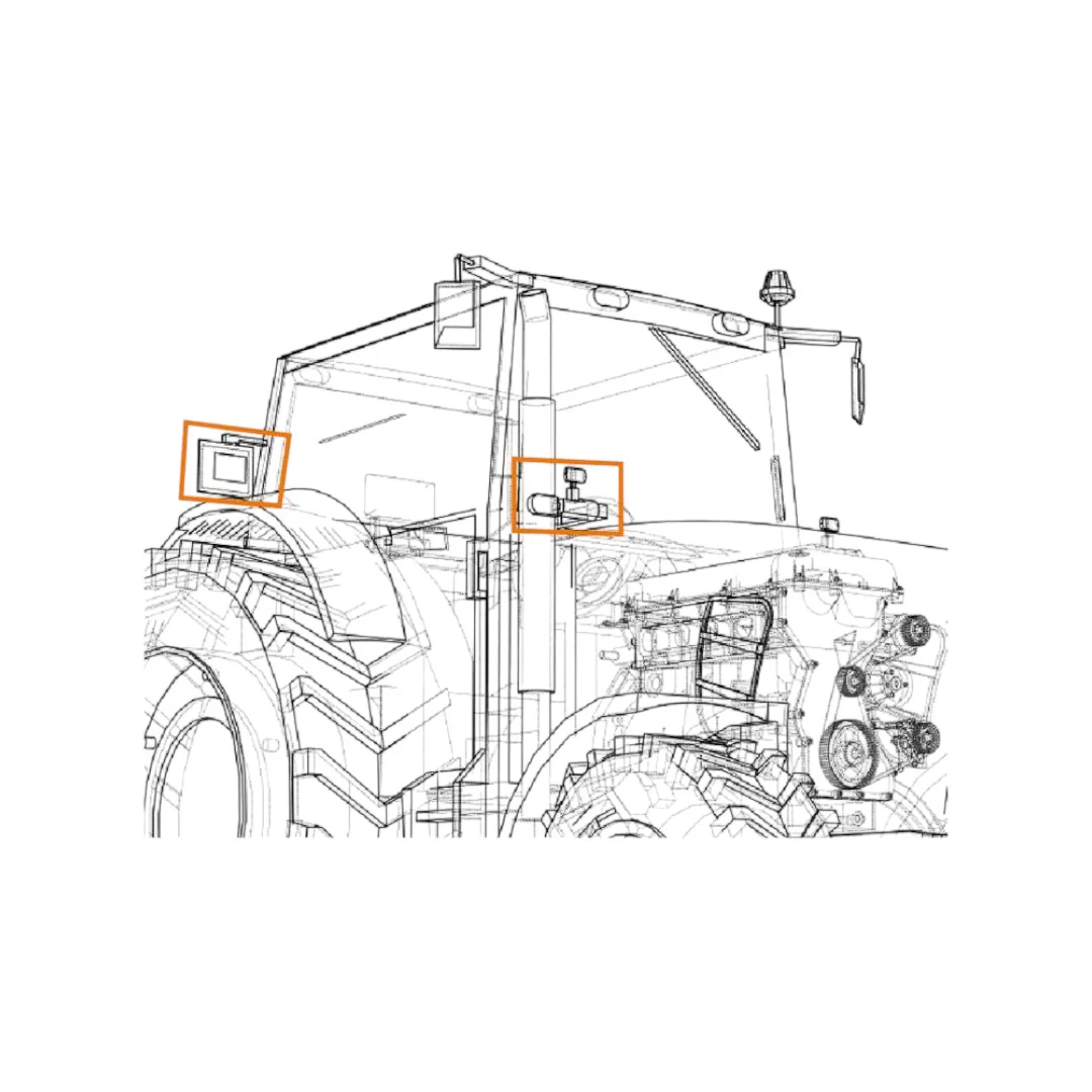 Sparex - S.151847 - LED-Arbeitsscheinwerfer John Deere 2800 Lumen