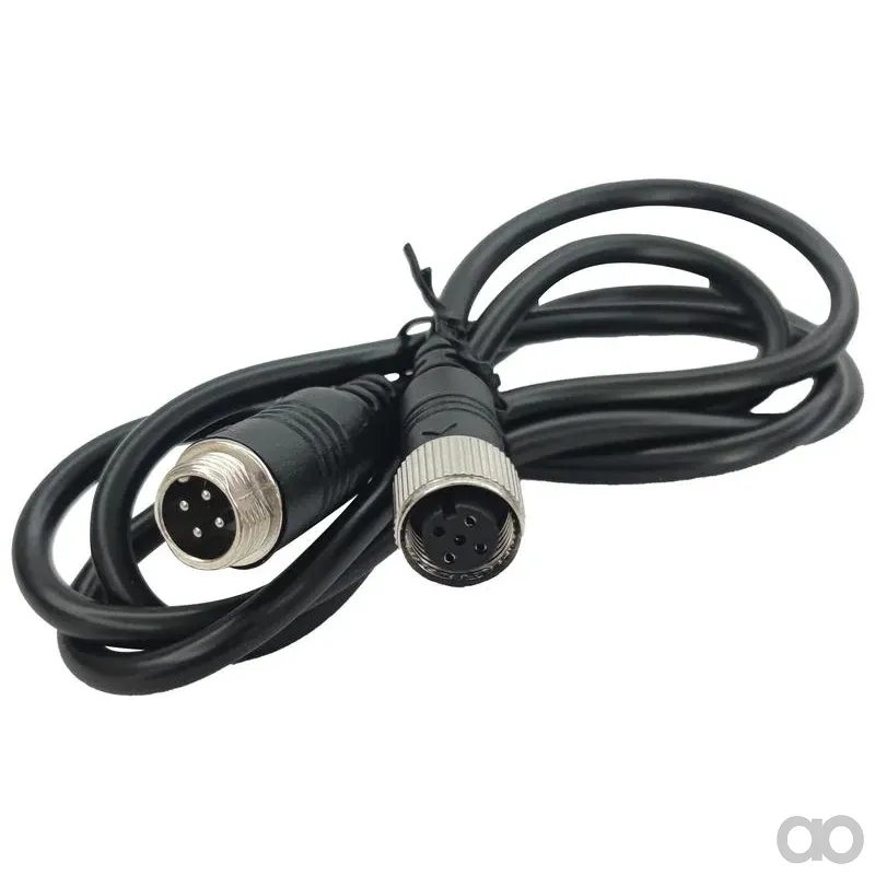 Sparex - S.162183 - Kamera-Kabel 1m gerader Adapter für MF Datatronic5 und Fieldstar Traktoren