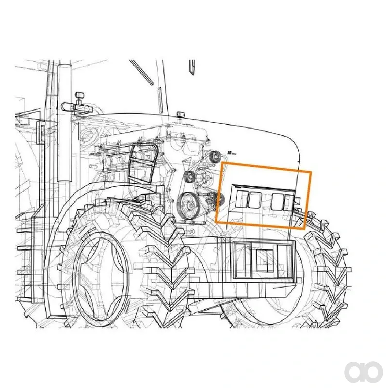 Sparex - S.163751 - LED-Tagfahrleuchten Massey Ferguson 4050 Lumen
