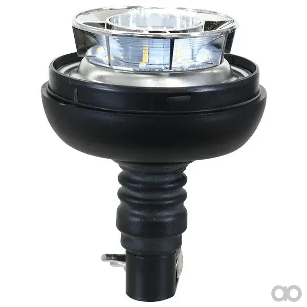 Sparex - S.163873 - Rotierende LED-Warnleuchte auf Stift 12/24V