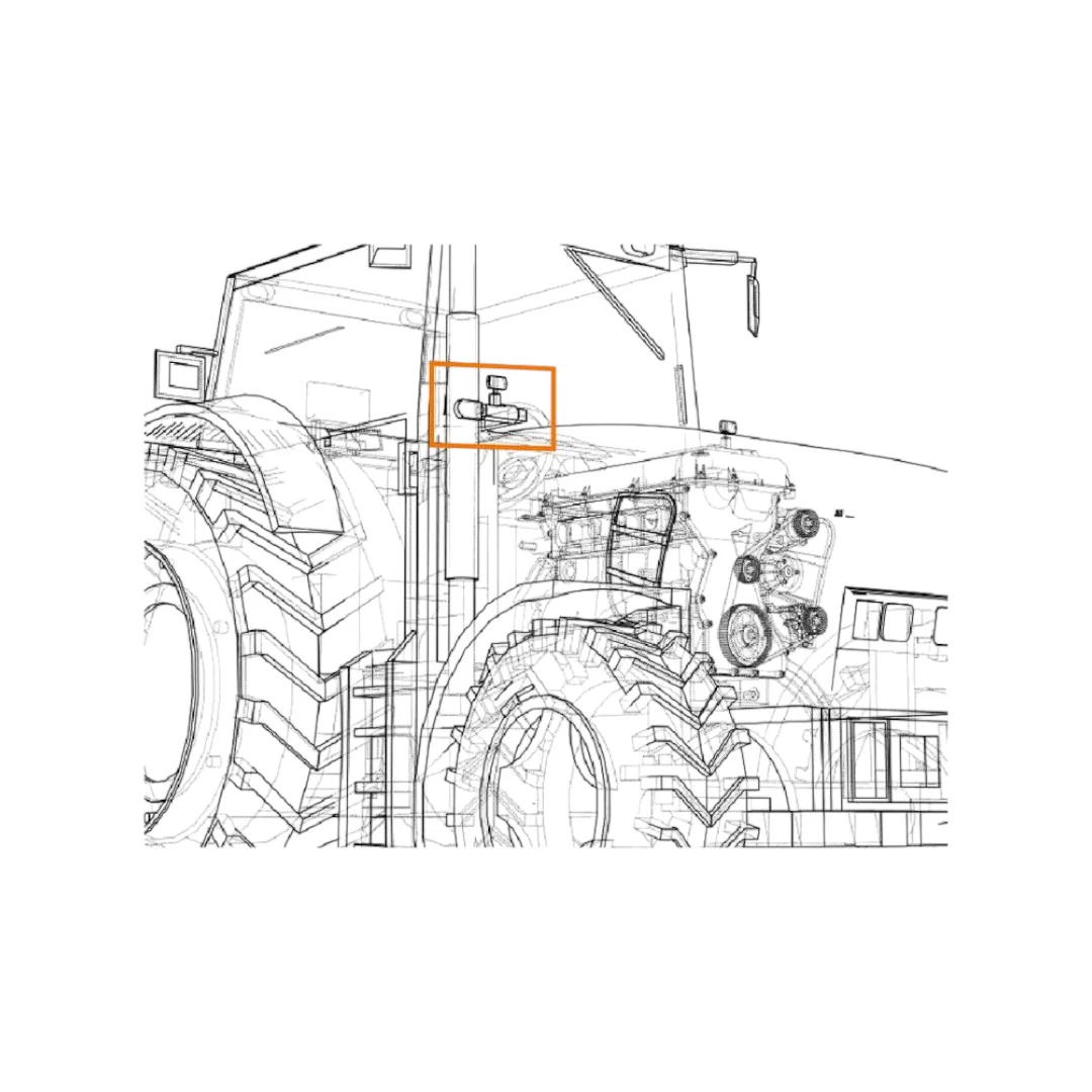 Sparex - S.163890 - LED-Arbeitsleuchte Fendt 4950 Lumen