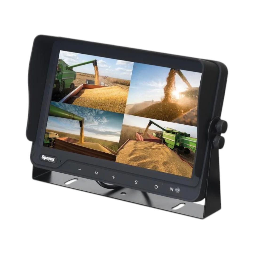 Sparex - S.166338 - Kamerasystem mit Monitor 9" 4QUAD