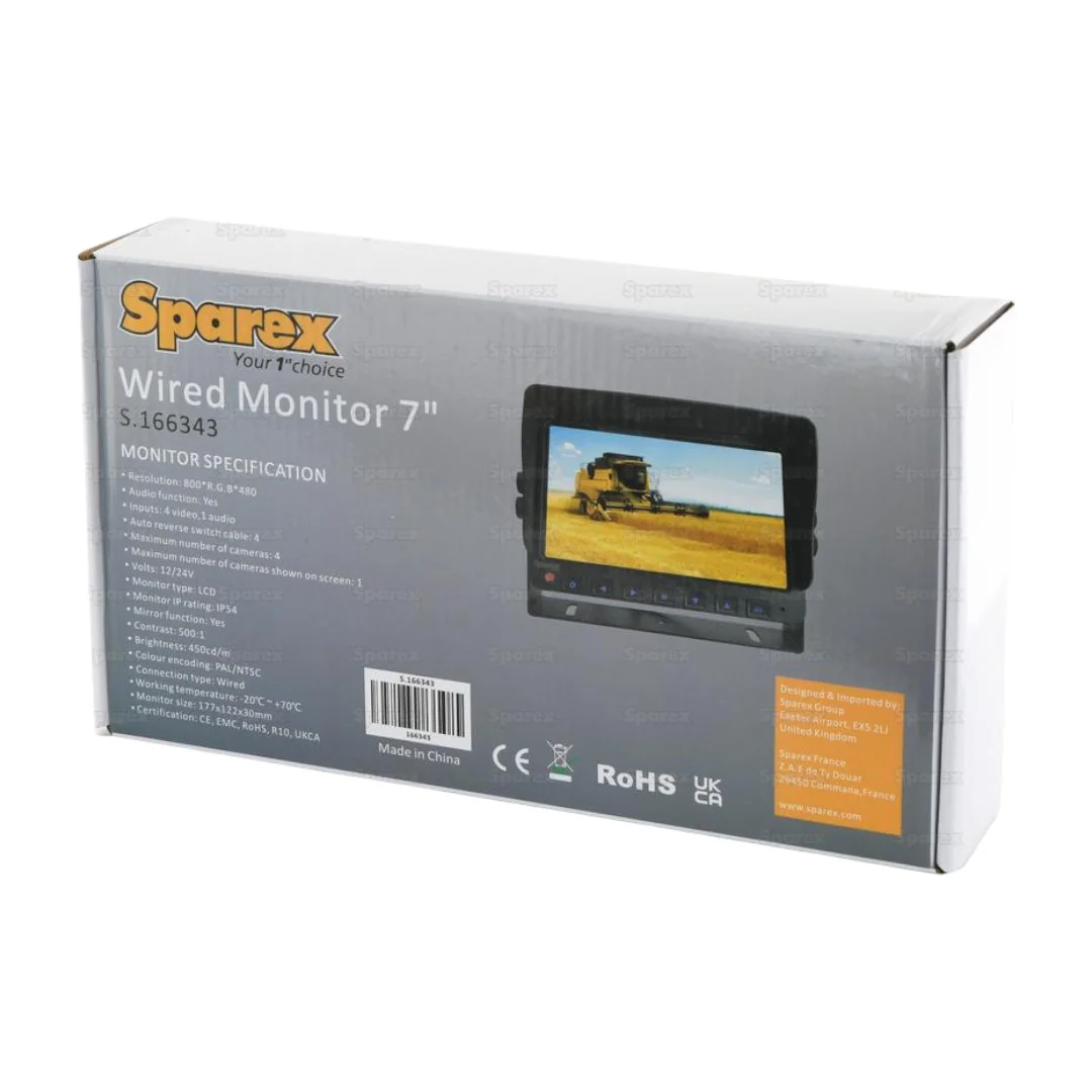 Sparex - S.166343 - Ersatzmonitor 7"