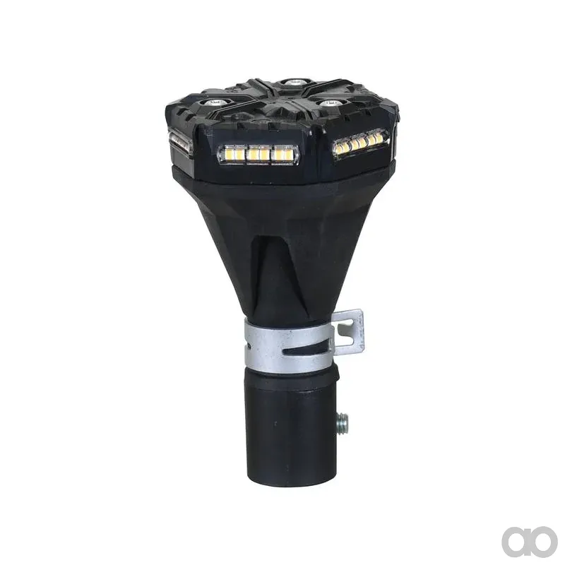 Sparex - S.167700 - Gepanzerte LED-Blitzleuchte auf Stift montiert 12V