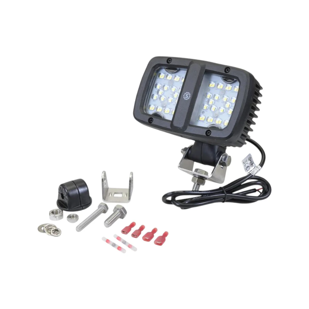 Sparex - S.173553 - Doppelte LED-Arbeitsleuchte Fendt Kotflügel 9880 Lumen