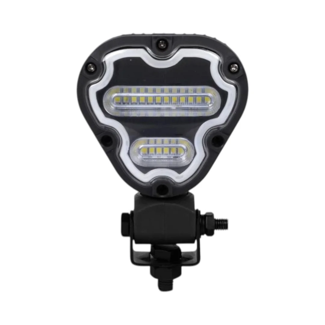 Sparex - S.173562 - Dreieckige LED-Arbeitsleuchte 3600 Lm Mehrfarbig