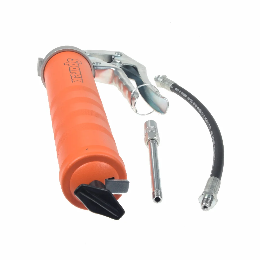 Sparex - S.3204 - Einhand-Fettpresse mit Schlauch und Rohr 400 g