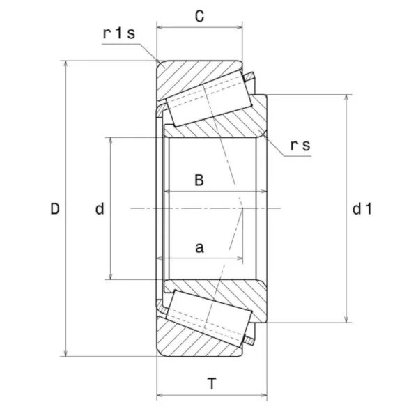 Timken - 215381/2.02 - Kegelrollenlager für Getriebe Claas