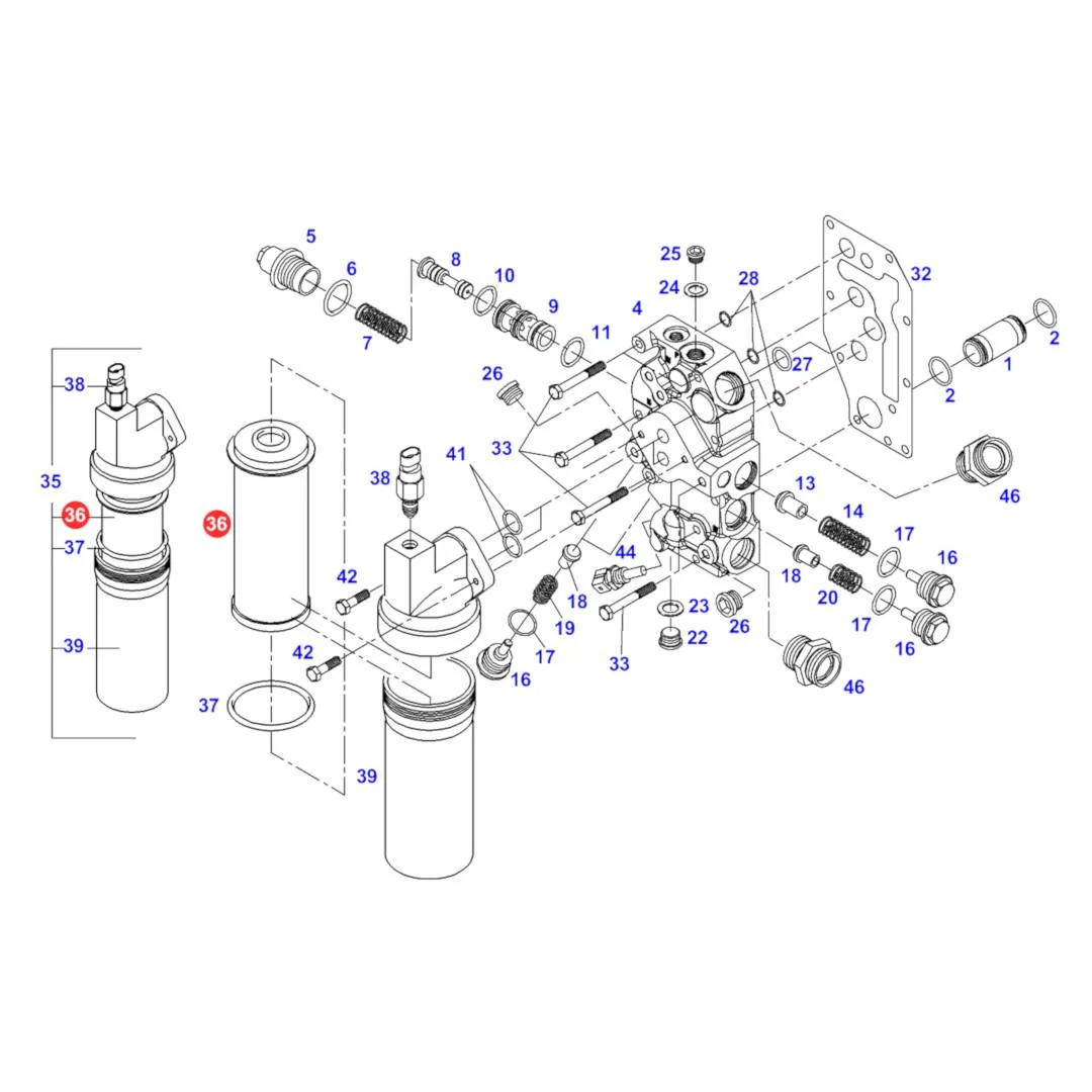 TotalSource - B79138 - Fendt Hydraulikölfilter