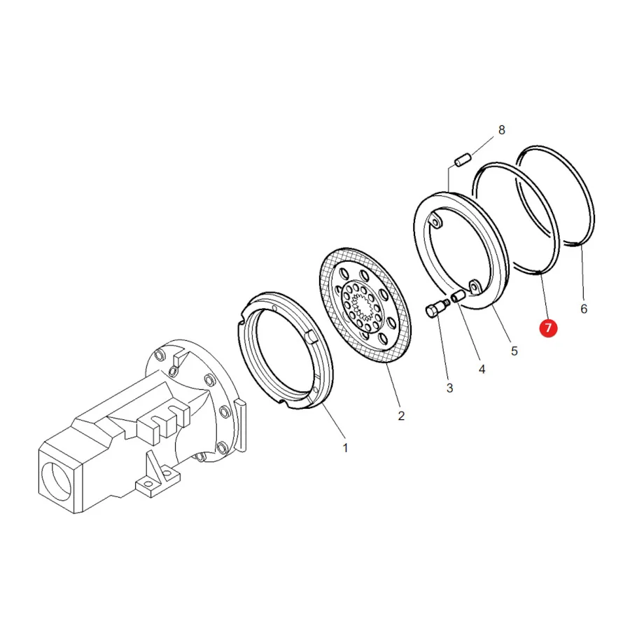 TVH - TVH/50542519 - Massey Ferguson Hinterachs-O-Ring