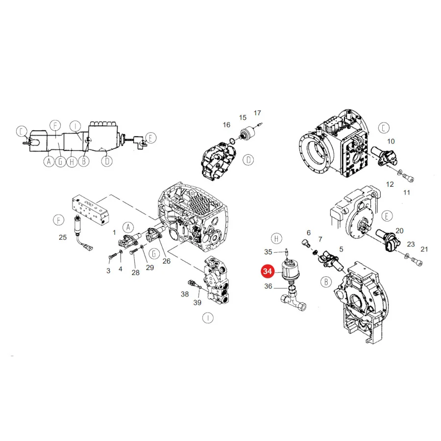 VDO - 360-081-038-014C - Fendt Druckluft-Drucksensor
