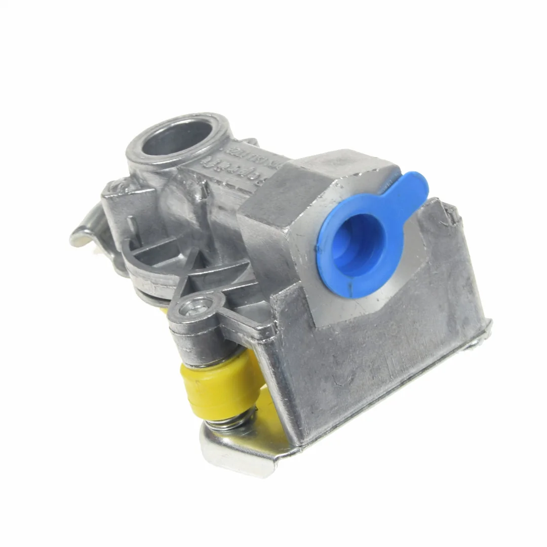 Wabco - T710410 - Gelber Druckluftanschluss M16x1,5 auf der Traktorseite