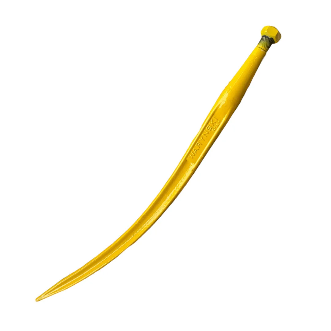 WaryNski - W9132-680K - Gebogener schließender Laderzahn 680 mm (Krokodil)