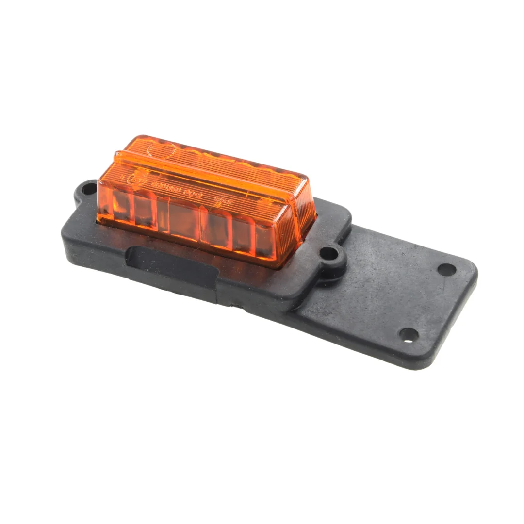 Was - 1400698120 - Marker-Blinkleuchte 12/24V rechteckig, amber