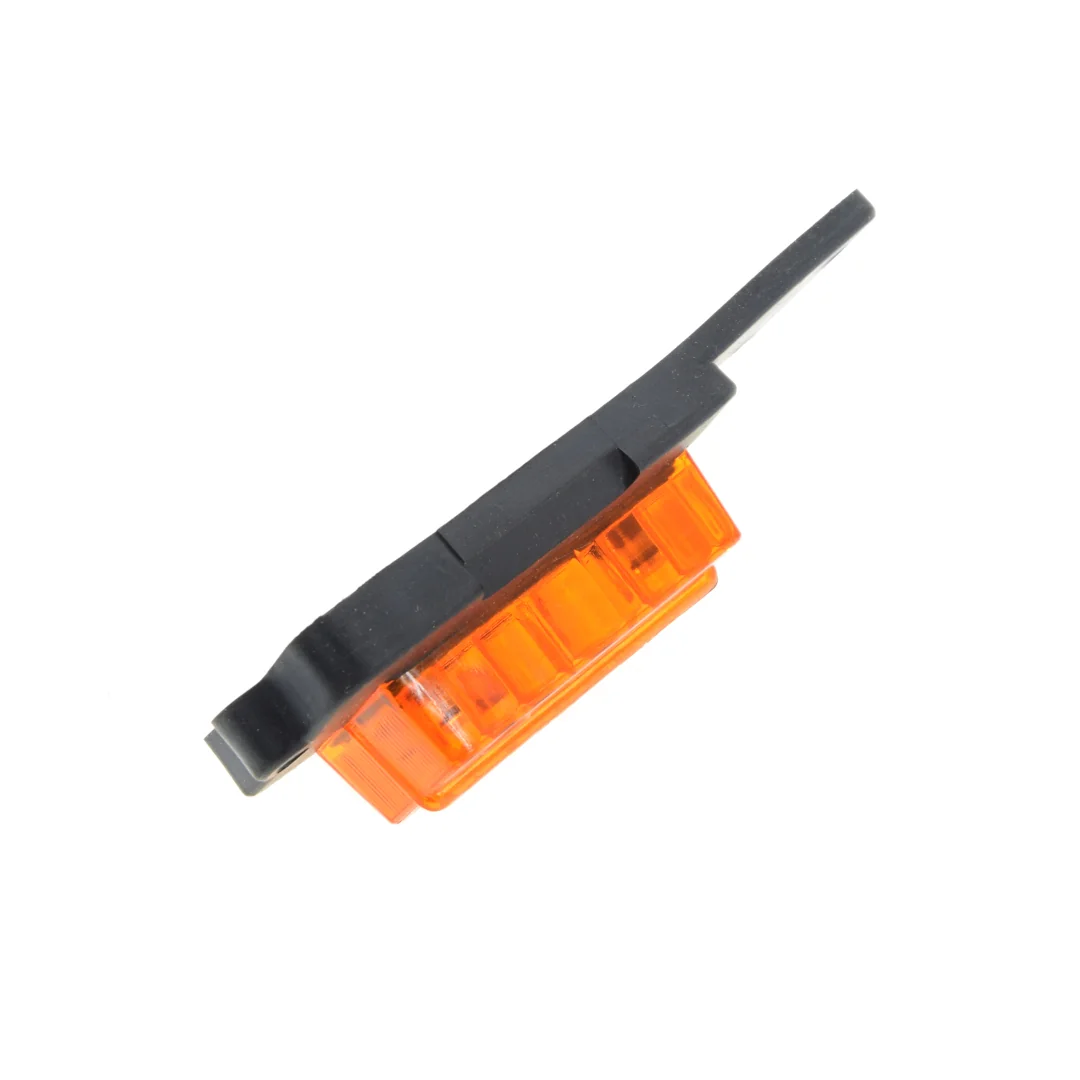 Was - 1400698120 - Marker-Blinkleuchte 12/24V rechteckig, amber