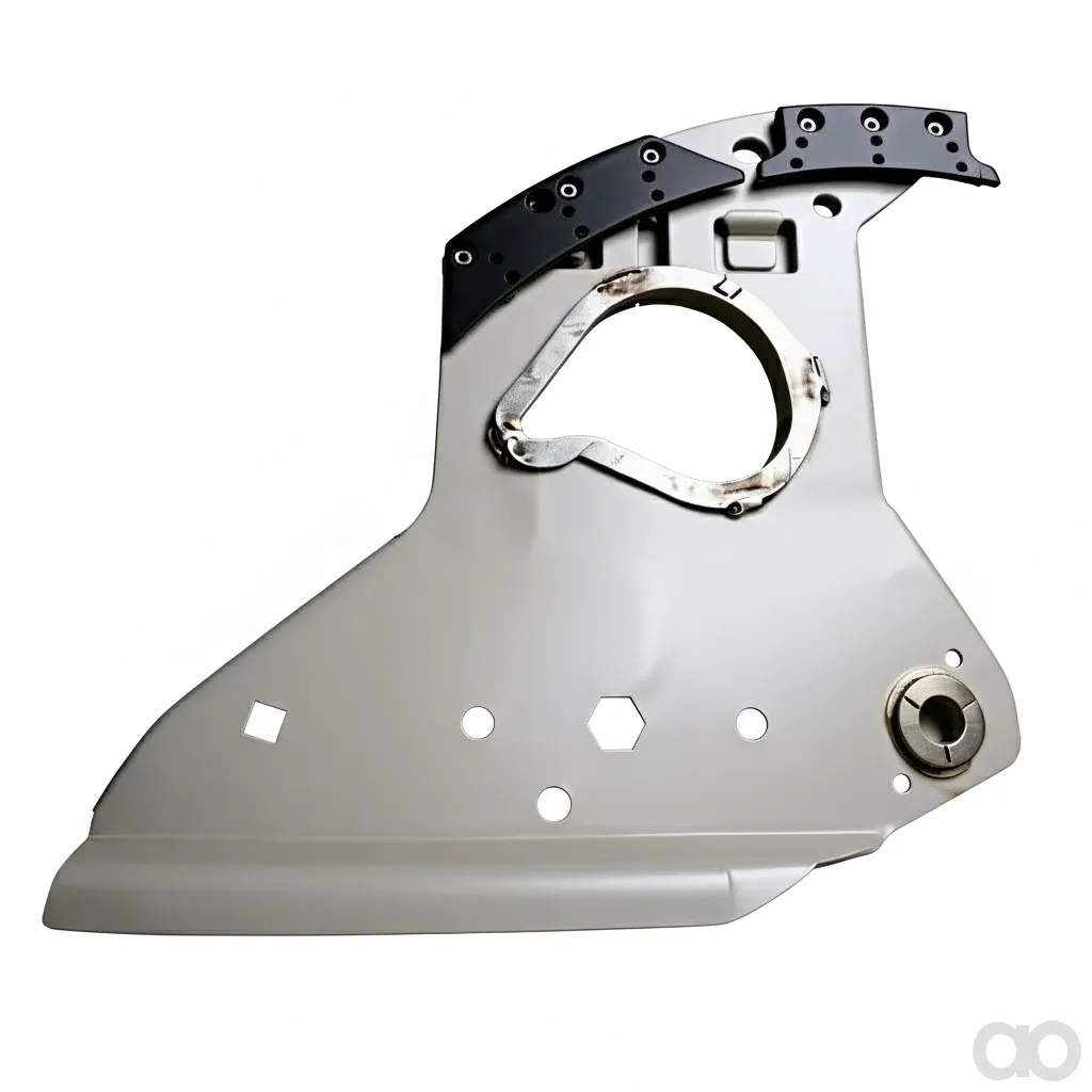 Amazone - 105144 - Bodenplatte Li. Genietet ##E