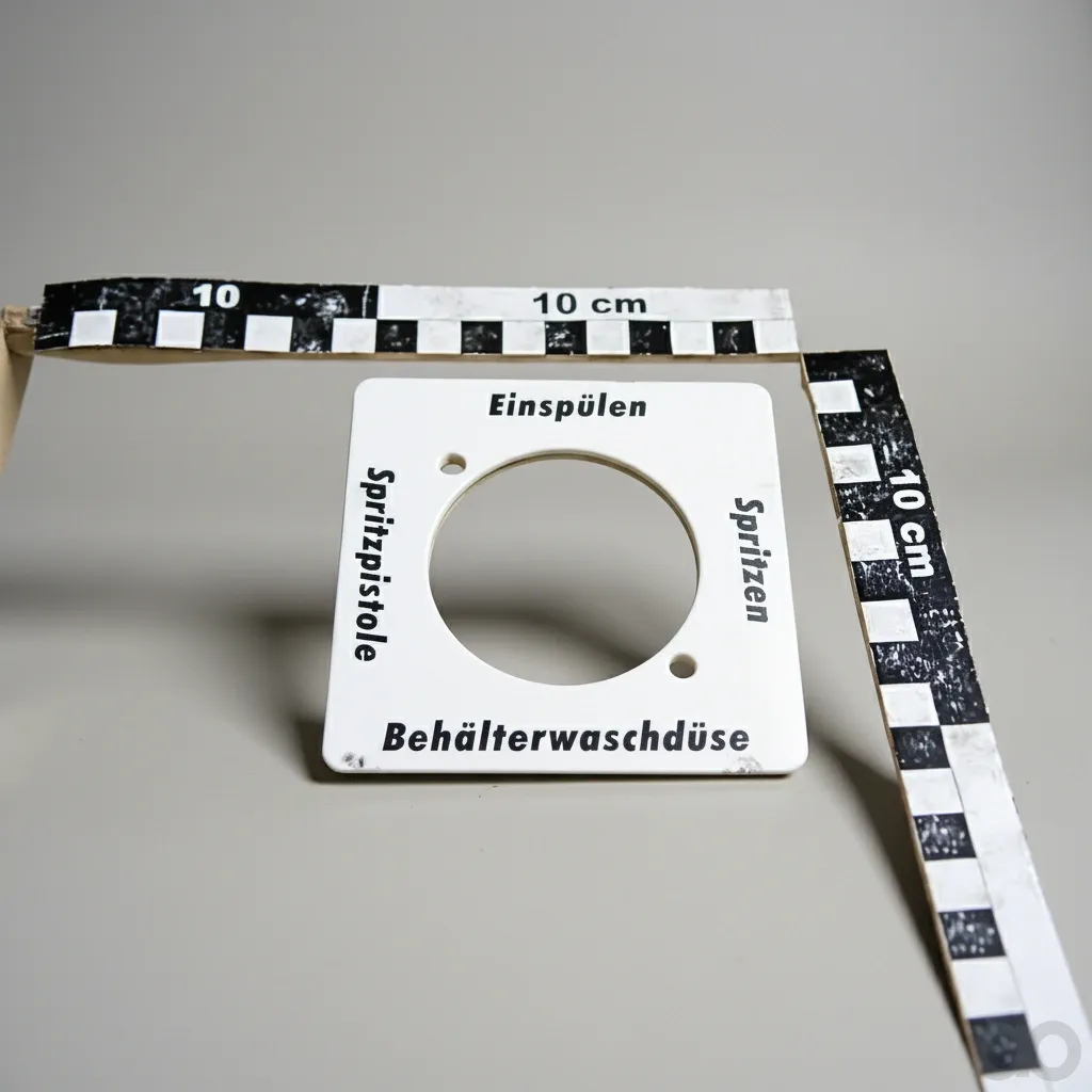 Amazone - 124001246 - Schild Druckhahn 1 1/4