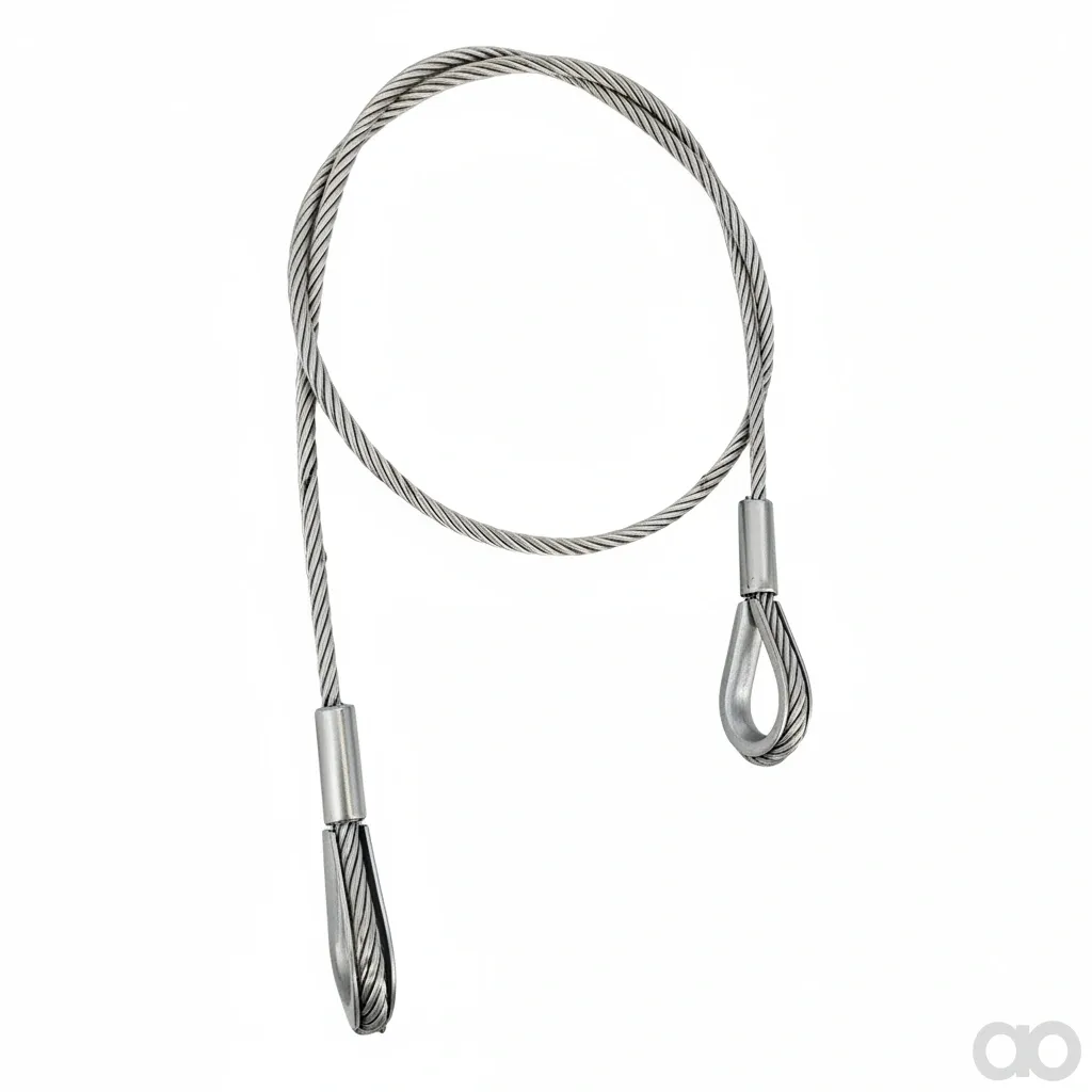 Amazone - 3554600 - Drahtseil 5X980, 2 Kauschen