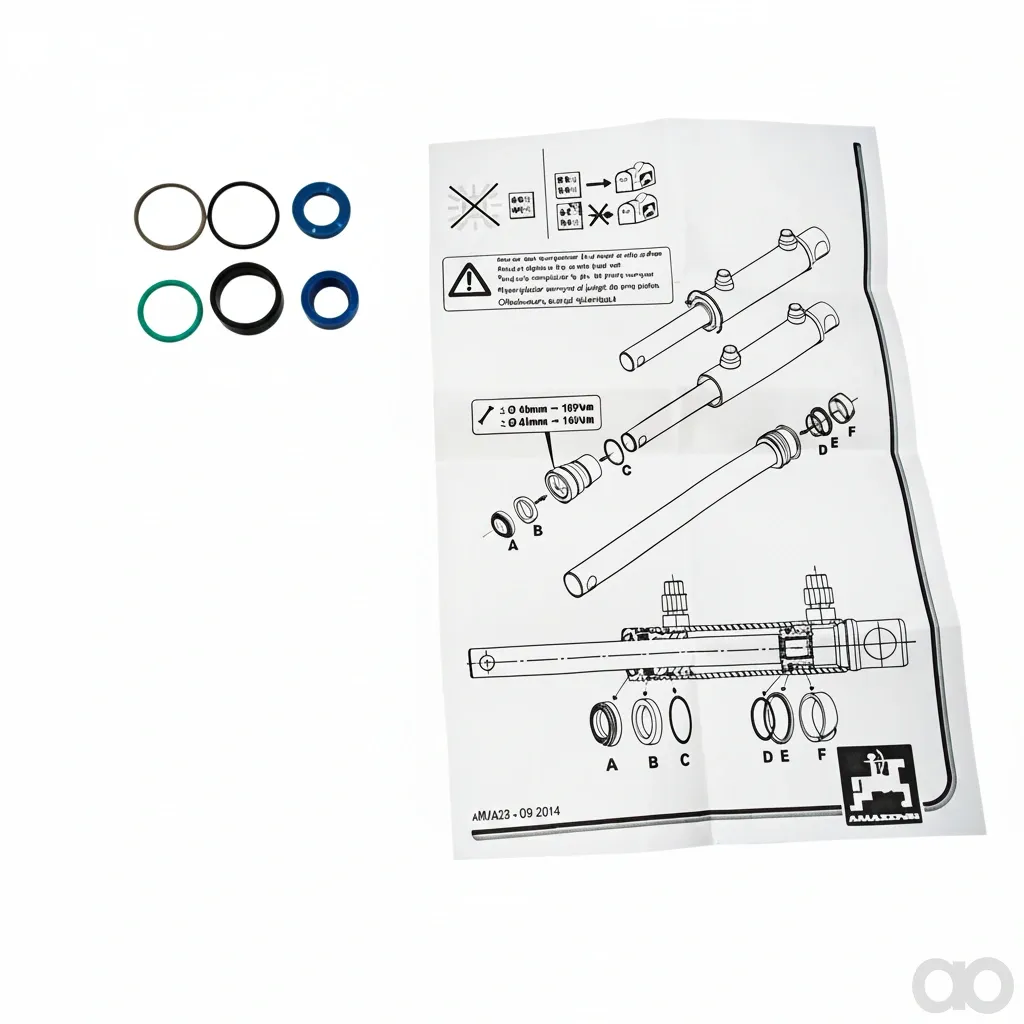 Amazone - 948187 - Dichtungssatz fuer Hydraulikzylinder