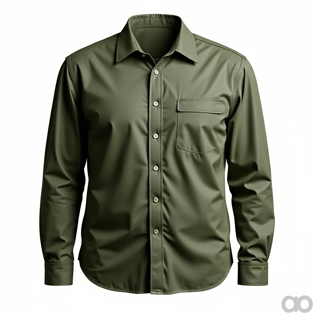 Amazone - ML958 - Herren-Karohemd Gruen Groesse L (52)