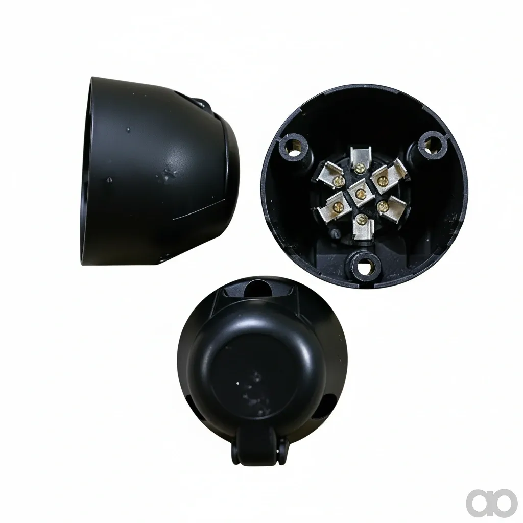 Amazone - NF091 - Steckdose 7Pol. Flach Bel.