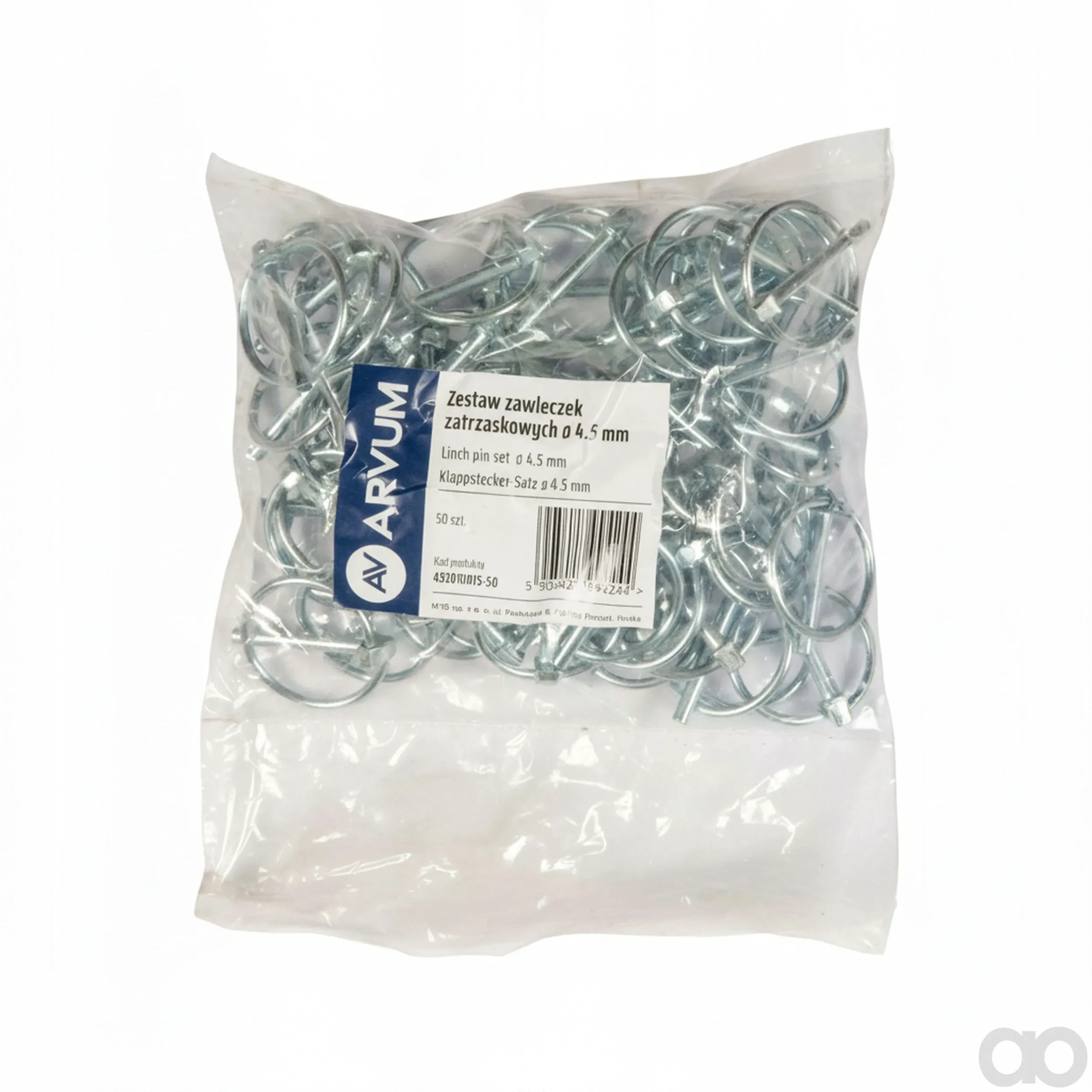 ARVUM - 49501001550 - Kronen-Splint-Satz Diameter 4,5 mm