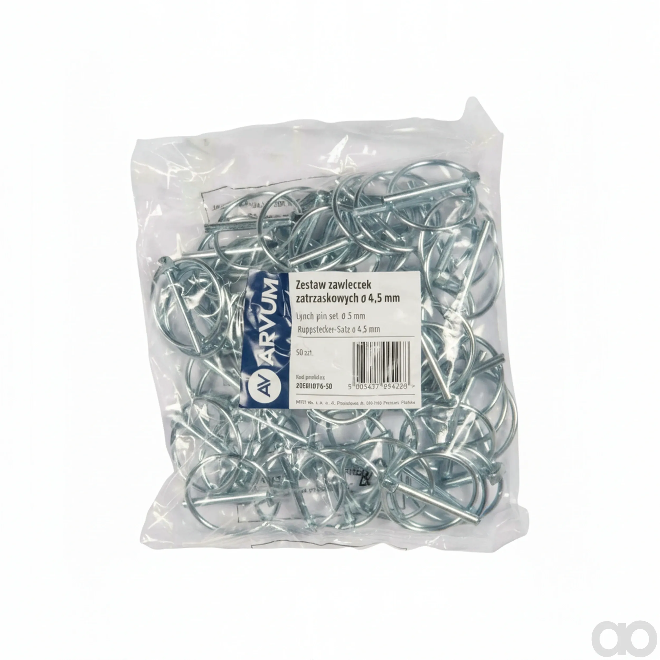 ARVUM - 49501001650 - Kronen-Splint-Satz Diameter 4,5 mm